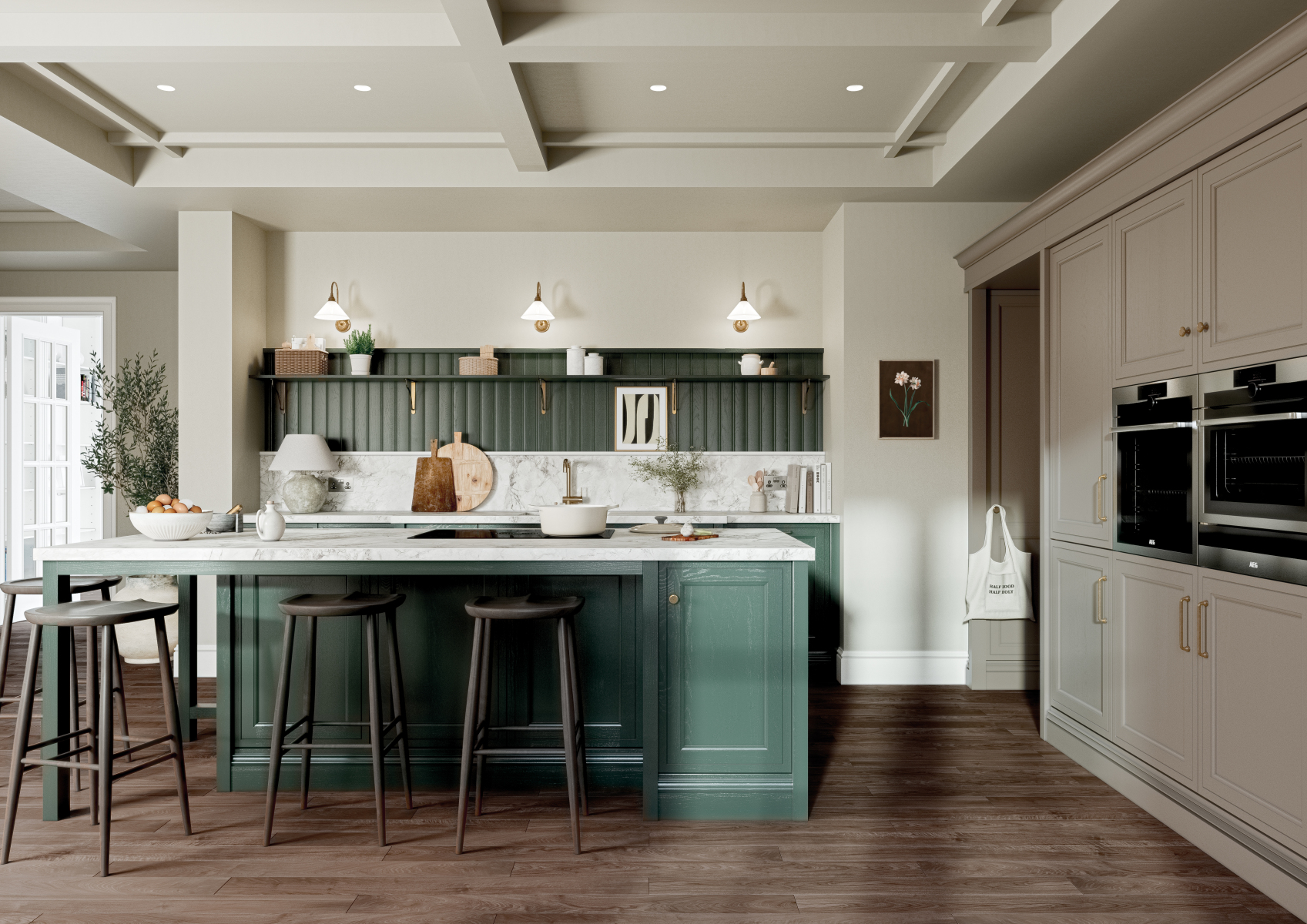 Mollingdon Beaded Vale kitchen by Deelux