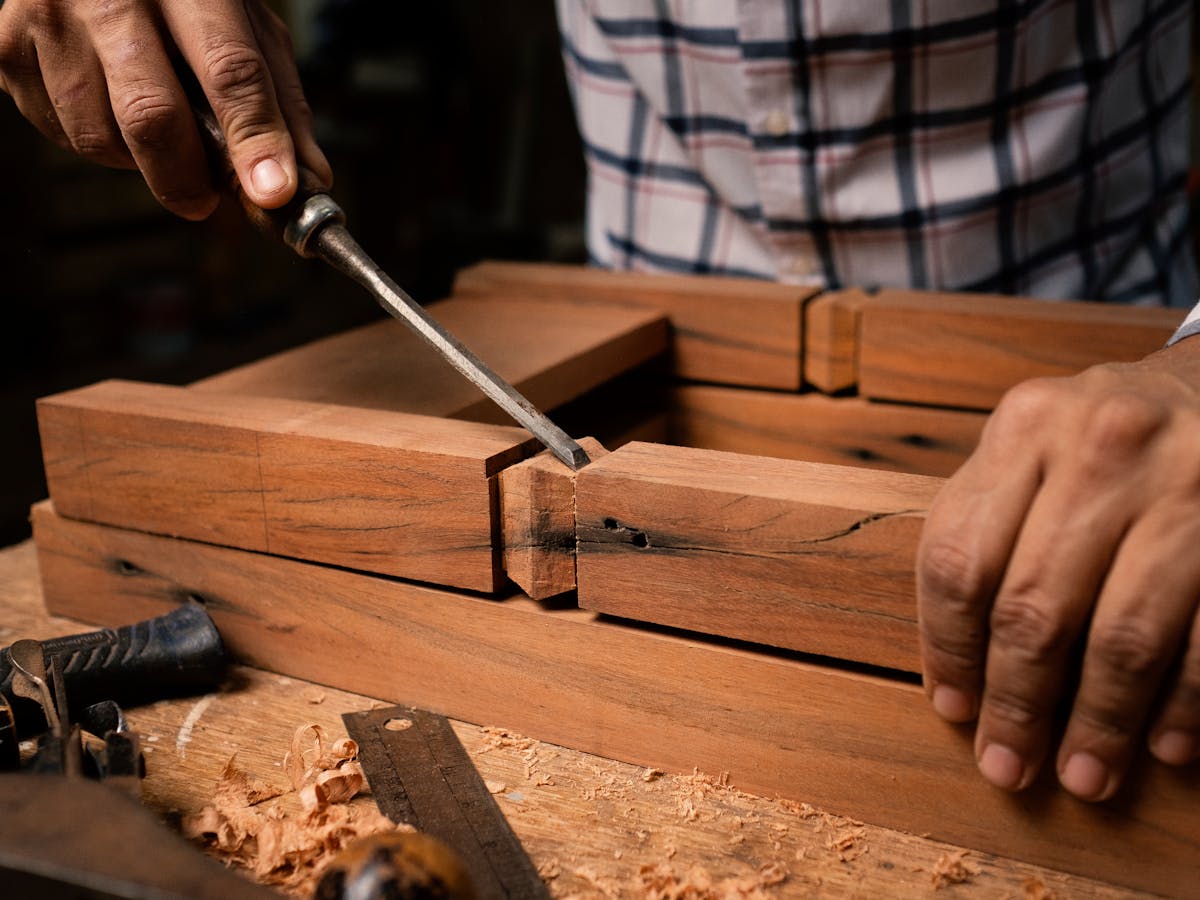 Precision cabinet joinery work at the Deelux Winsford factory