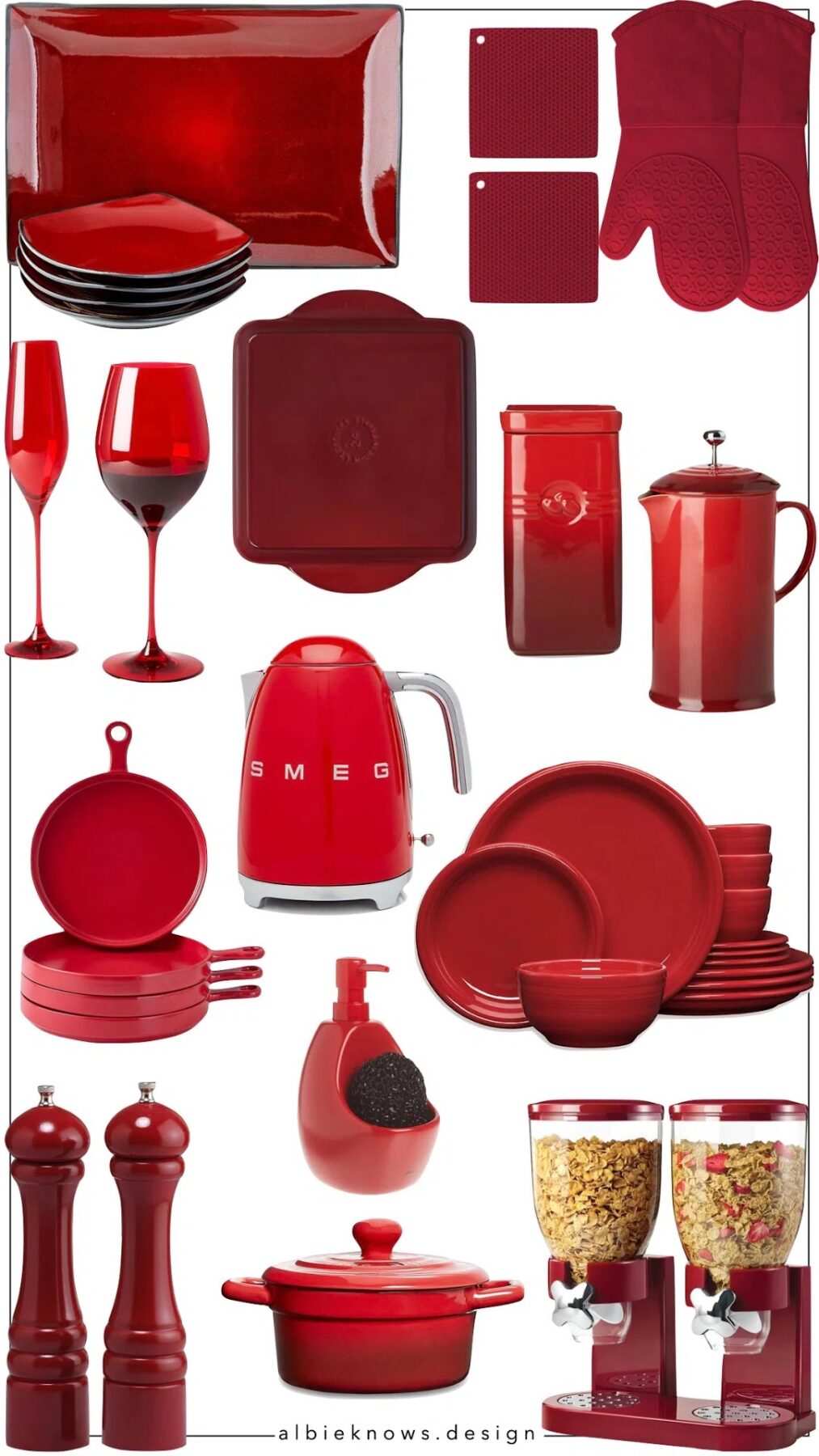 Red Kitchen Accessories