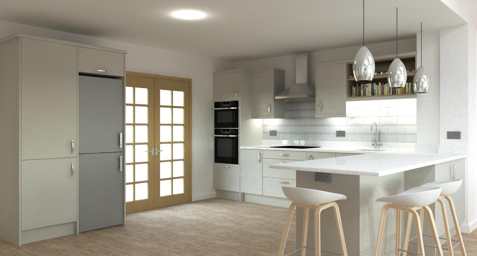 Planning permission for kitchen extensions in Cheshire West