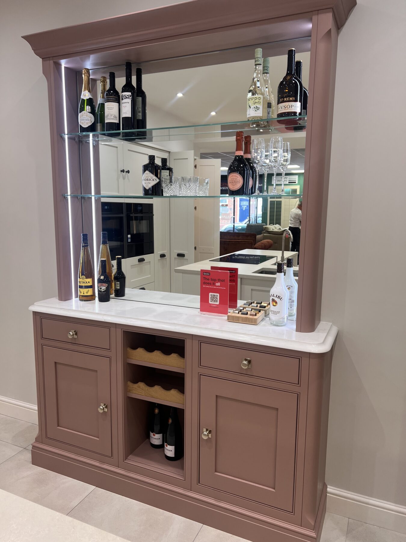 Recently completed Deelux kitchen — bespoke install in Cheshire