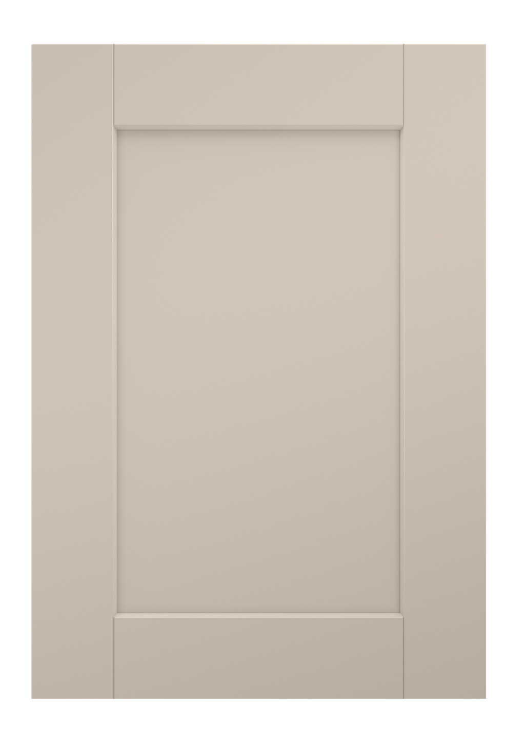 Bramley Smooth painted shaker door front in Cashmere — available for Deelux media walls