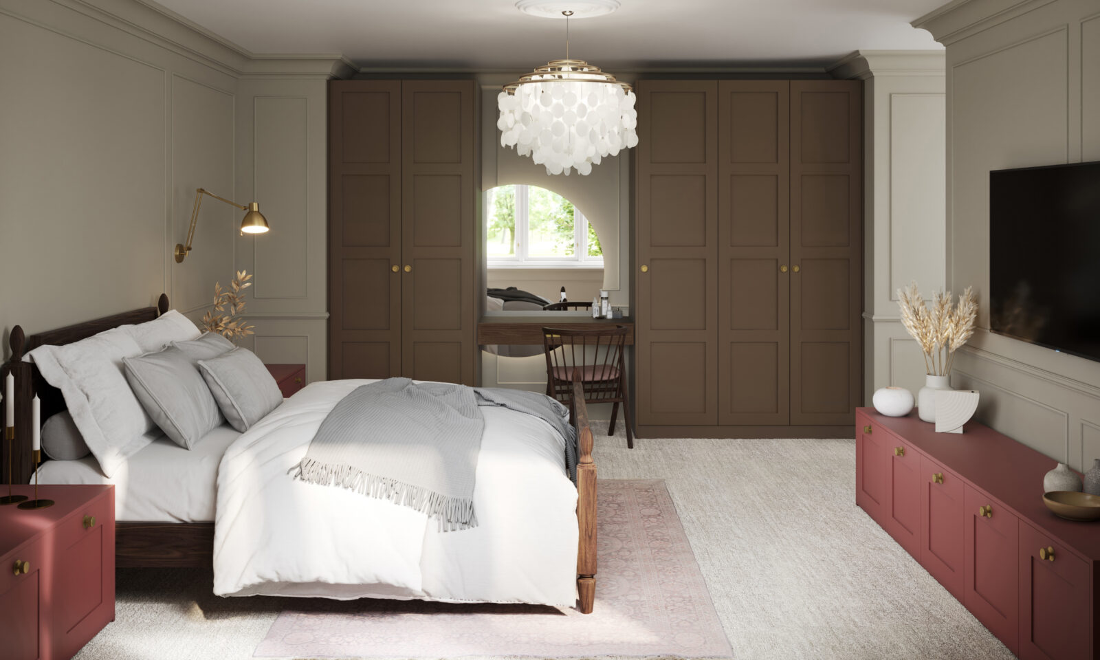 Haxby Georgian Red & Truffle 1