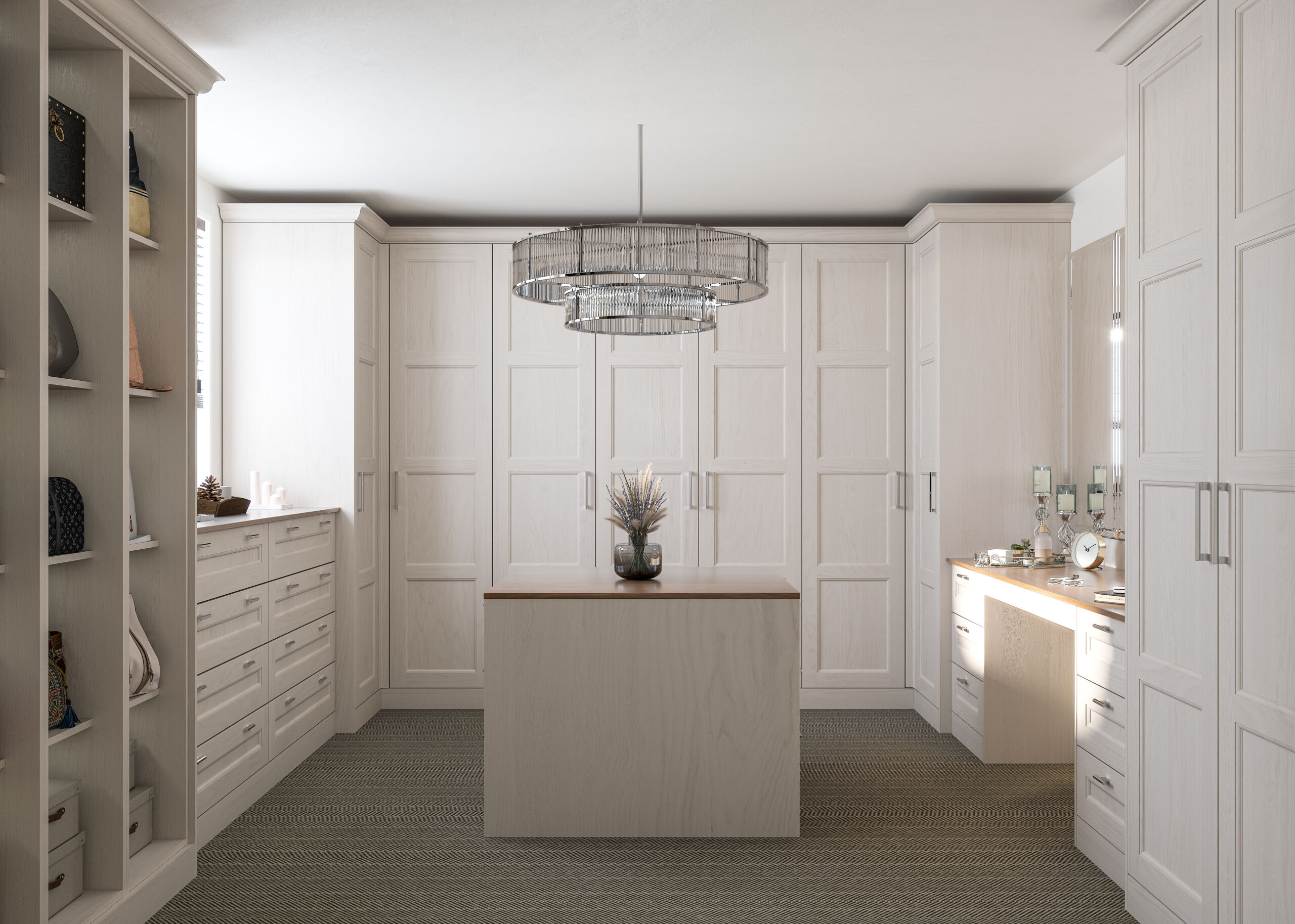 Maybury Beaded Cashmere bedroom by Deelux