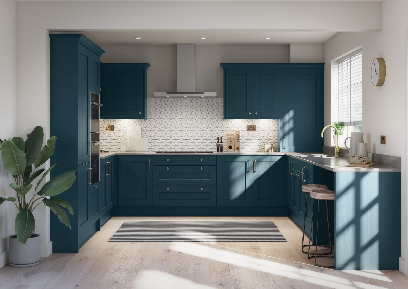 Mollingdon Shaker Hartforth – Blue